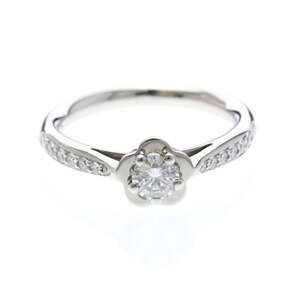 Chanel Camellia Ring Platinum With #313809C23B